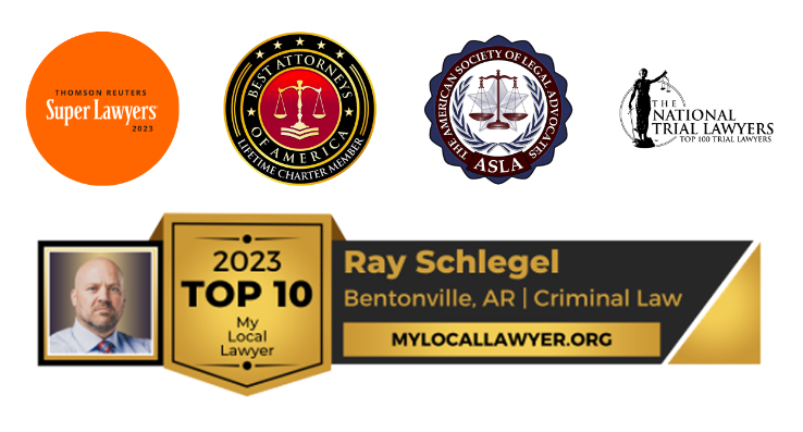 Local Injury Lawyer Ray Schlegel Awards